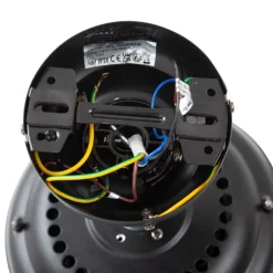 Deckenventilator schwarz 107,5 cm mit Zugschalter - Mistral Busa