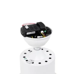 Deckenventilator Weiß 137cm inkl. LED Dimmbar mit Fernbedienung - Tak