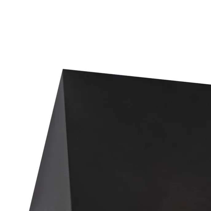 Design Aufbaustrahler schwarz quadratisch - Box