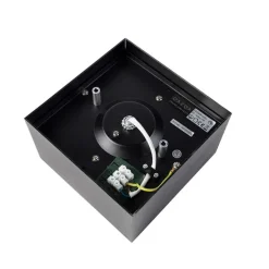 Design Aufbaustrahler Schwarz Verstellbar - Kaya