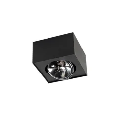 Design Aufbaustrahler Schwarz Verstellbar - Kaya