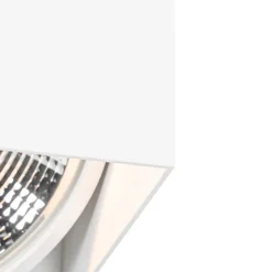 Design Aufbaustrahler Weiß Quadratisch GU10 111mm - Box