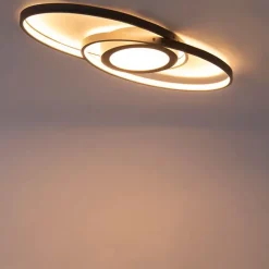 Design Deckenleuchte Anthrazit inkl. LED 3-stufig dimmbar - Axy