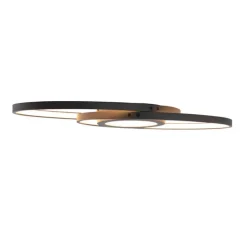 Design Deckenleuchte Anthrazit inkl. LED 3-stufig dimmbar - Axy