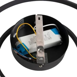 Design Deckenleuchte schwarz inkl. LED 3-stufig dimmbar - Krula