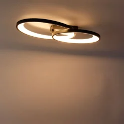 Design Deckenleuchte schwarz inkl. LED - Alexandra