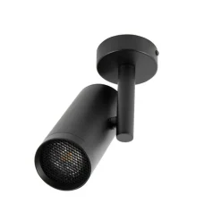 Design Deckenstrahler schwarz verstellbar GU10 50mm - Scopio Honey