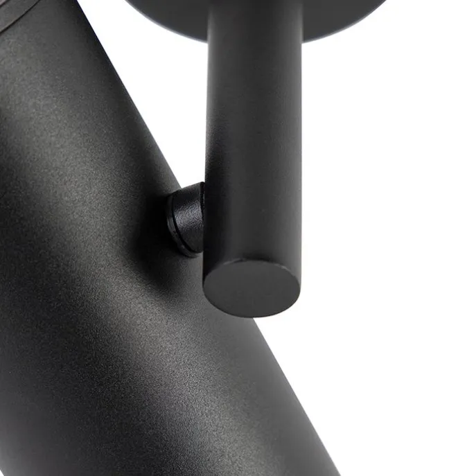 Design Deckenstrahler schwarz verstellbar GU10 50mm - Scopio Honey