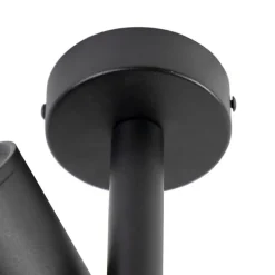 Design Deckenstrahler schwarz verstellbar GU10 50mm - Scopio Honey