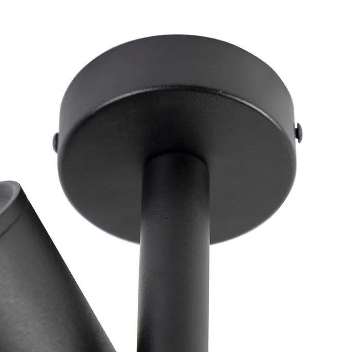 Design Deckenstrahler schwarz verstellbar GU10 50mm - Scopio Honey