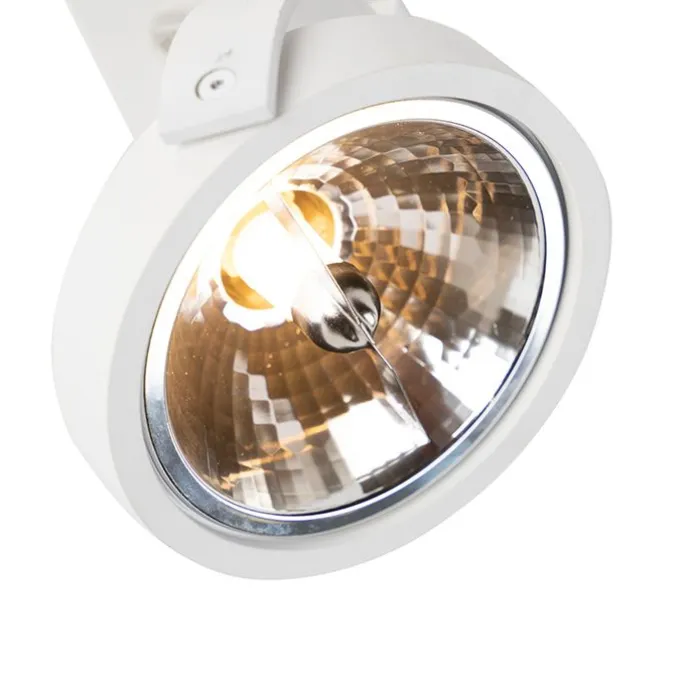 Design Deckenstrahler Weiß Dreh- und Kippbar - Go