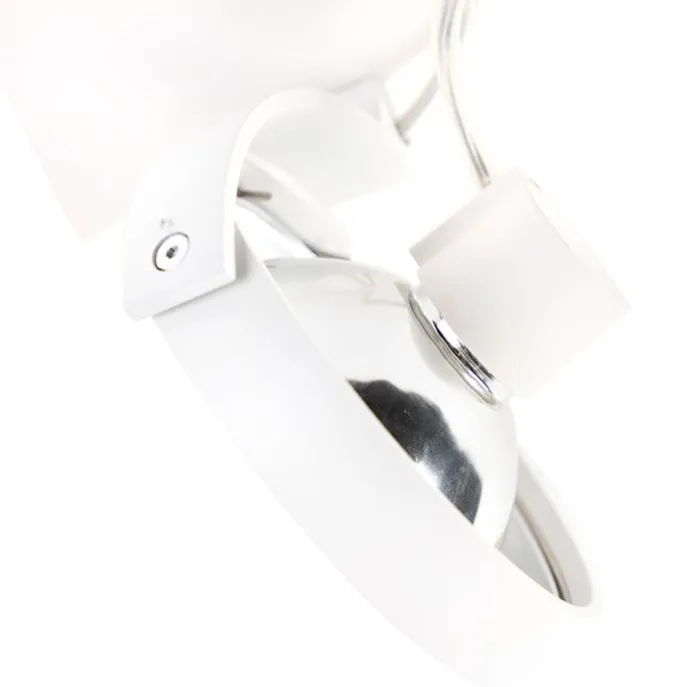 Design Deckenstrahler Weiß Dreh- und Kippbar - Go