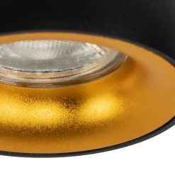 Design eingebautes Sportschwarz mit goldenem Interieur - Mooning