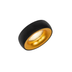 Design eingebautes Sportschwarz mit goldenem Interieur - Mooning