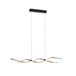 Design Hängelampe Gold inkl. LED dimmbar - Zina