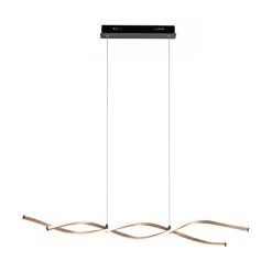 Design Hängelampe Gold inkl. LED dimmbar - Zina