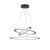 Design Hängelampe grau inkl. LED 3-stufig dimmbar -Tijn