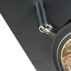 Design Spot schwarz 2-flammig verstellbar - Nox