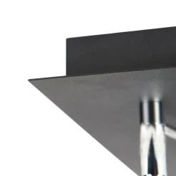 Design Spot schwarz 2-flammig verstellbar - Nox