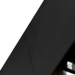 Design Spot schwarz rechteckig 2-flammig - Box