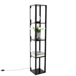 Design Stehleuchte schwarz inkl. LED 3 Stufen dimmbar - Tianna