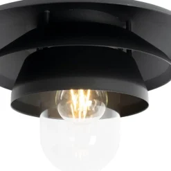 Design-Außen-Deckenleuchte schwarz IP44 - Morty