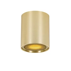 Design-Aufbaustrahler Gold GU10 50mm - Tubo Honey