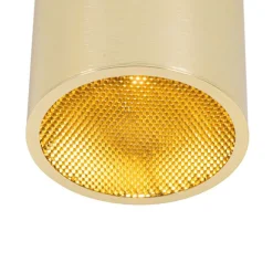 Design-Aufbaustrahler Gold GU10 111mm - Impact Honey