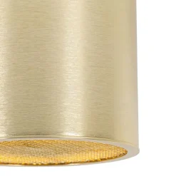 Design-Aufbaustrahler Gold GU10 111mm - Impact Honey