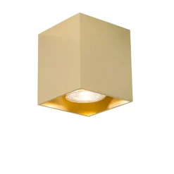 Design-Aufbaustrahler Gold GU10 50mm - Qubo