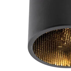 Design-Aufbaustrahler schwarz GU10 111mm - Impact Honey