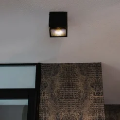 Design-Aufbaustrahler schwarz GU10 111mm - Box Honey