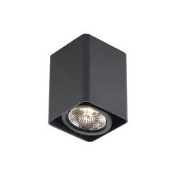 Design-Aufbaustrahler Schwarz GU10 70mm Dreh- und Kippbar - Vox