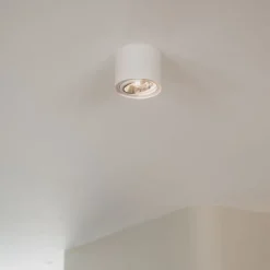 Design-Aufbaustrahler weiß GU10 111mm - Impact