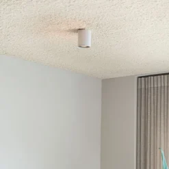 Design-Aufbaustrahler weiß GU10 50mm - Tubo Honey