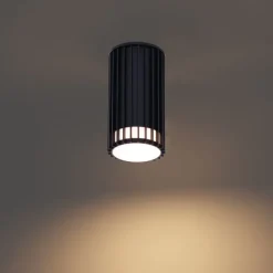 Design-Deckenleuchte für den Außenbereich schwarz IP44 - Boris