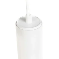 Design-Hängeleuchte Weiß inkl. Schienenadapter 1-phasig - Slimline Tuba Small