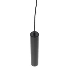 Design-Pendelleuchte schwarz inkl. Schienenadapter 3-Phasen - 3-Phasen Tuba Small