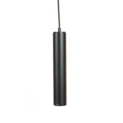 Design-Pendelleuchte schwarz inkl. Schienenadapter 3-Phasen - 3-Phasen Tuba Small