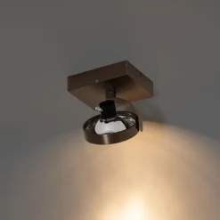 Design-Spot dunkelbronze dreh- und schwenkbar - Go