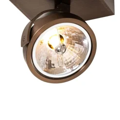 Design-Spot dunkelbronze dreh- und schwenkbar - Go