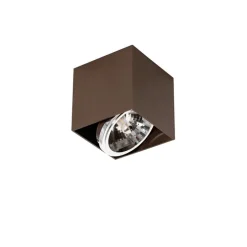 Design-Spot dunkelbronze quadratisch – Box