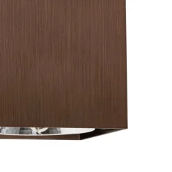 Design-Spot dunkelbronze quadratisch – Box