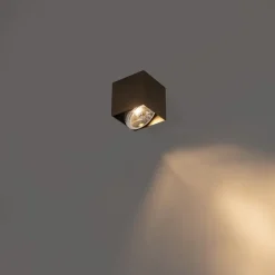 Design-Spot dunkelbronze quadratisch – Box