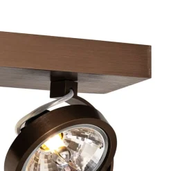 Design-Spot dunkelbronze verstellbar 3-flammig - Go