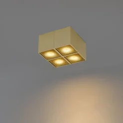 Design-Spot Gold 4-flammig - Qubo Honey