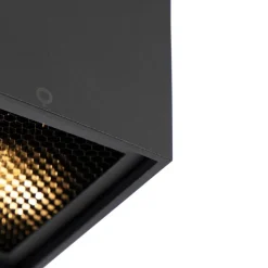 Designspot schwarz 2-flammig - Qubo Honey