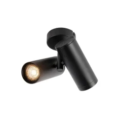 Designspot schwarz 2-flammig - Scopio Honey