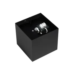 Design-Spot schwarzes Quadrat AR111 - Box