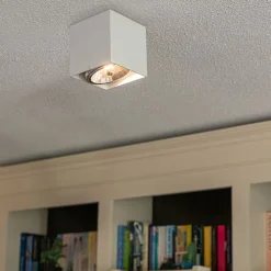 Design-Spot weiß quadratisch - Box